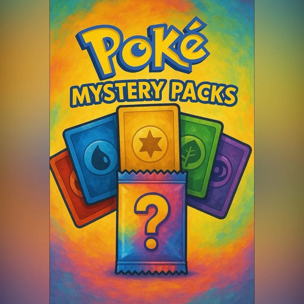 🔥 Gold Pokemon Mystery Pack 🔥